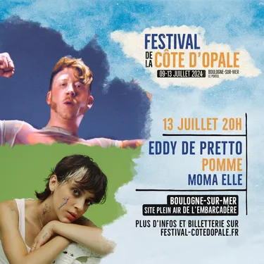 Les têtes d'affiche du Festival de la Côte d'Opale
