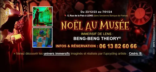 Le musée immersif a rouvert pour les vacances à Lens