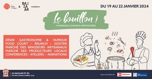 Evènement culinaire au Bazaar St So ce week-end à Lille