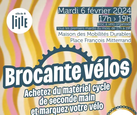 Une brocante de vélos ce mardi à Lille