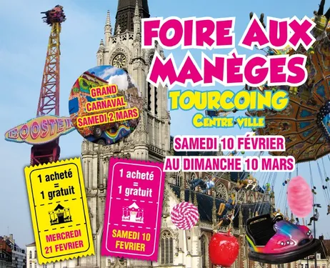 La foire aux manèges de retour à Tourcoing