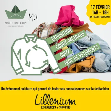 Adopte une Fripe ce samedi à Lillenium