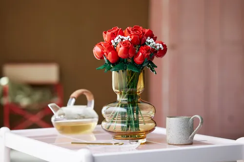 Des fleurs en LEGO pour la Saint-Valentin !