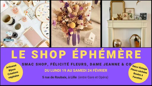 Un pop-up store de déco toute la semaine à Lille