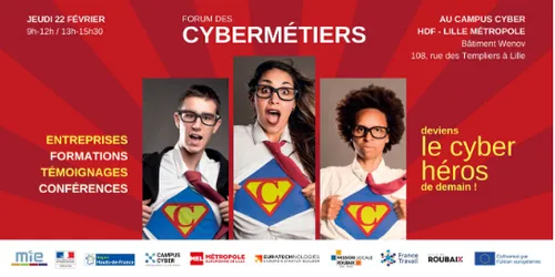 Un forum sur les métiers de la cybersécurité à Euratechnologies