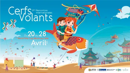 Les rencontres internationales de cerfs-volants de retour ce...