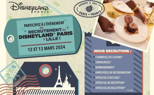 Des postes à pourvoir à Disneyland lors d'un job dating à Lille