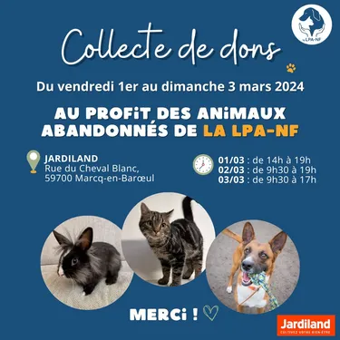 Nouvelle collecte pour la LPA ce week-end