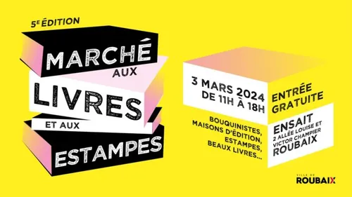 Le marché aux livres revient à Roubaix ce dimanche