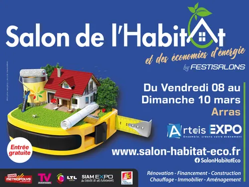 Le salon de l'habitat et des économies d'énergie à Arras