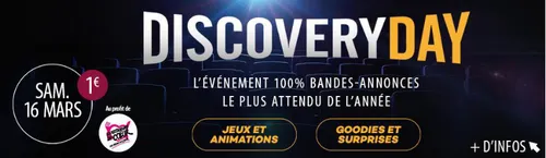 8ème édition du Discovery Day au Kinepolis