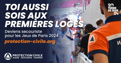 La protection civile recherche des bénévoles pour les JO