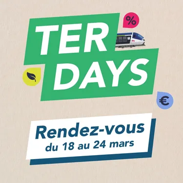 Des bons plans TER en mars