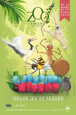 Grand jeu de Pâques au zoo d'Amiens !