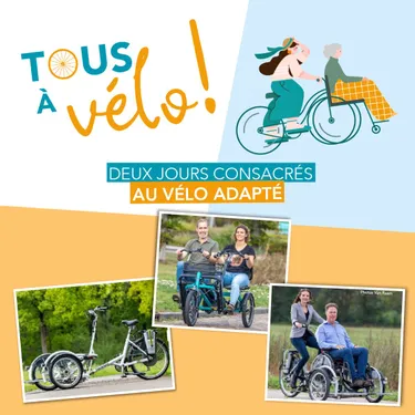 Deux jours autour du vélo avec les Papillons Blancs