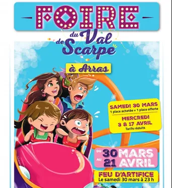 Les Foires de Printemps de retour à Arras et Lille