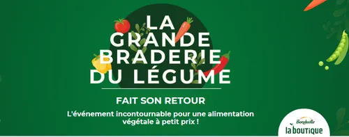 La braderie du légume de retour chez Bonduelle