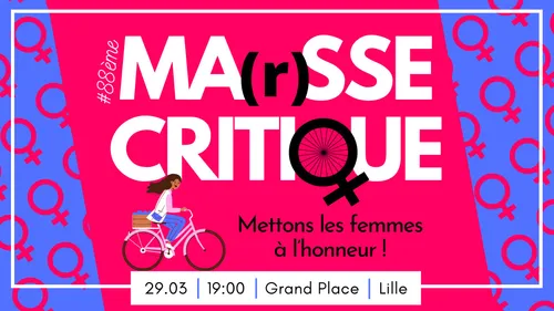 Les femmes à l'honneur pour la Vélorution de Lille