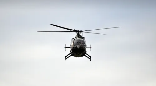 L'hélicoptère de RTE survole désormais le Nord