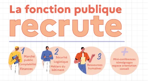 La fonction publique recrute ce jeudi