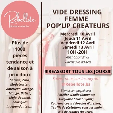 Nouveau vide-dressing avec Rebellote à V2