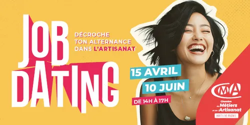 Job dating alternance dans les CMA de la région ce lundi