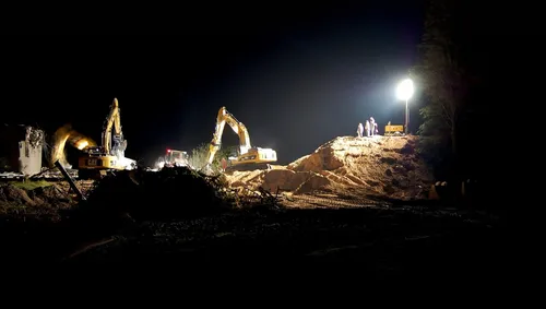 Des travaux de nuit sont réalisés sur l'A21