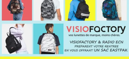 Visiofactory et Radio ECN vous offrent un sac Eastpak pour la...