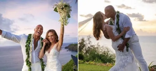 Dwayne Johnson s'est marié