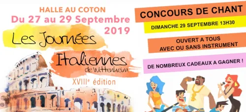 Journées Italiennes : participez au concours de chant !
