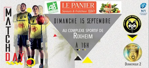 ASPTT Mulhouse Rixheim - Dunkerque...1er match à domicile de la saison
