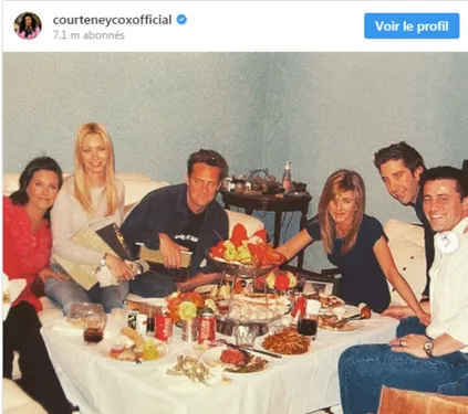 Friends : Courtney Cox dévoile une photo inédite
