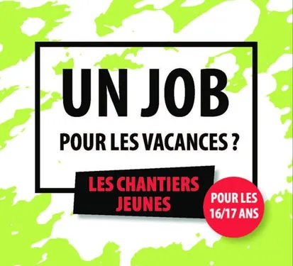 16/17 ans un job pour les vacances ?