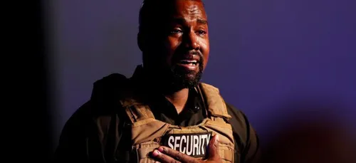 Kanye West fait un 1er meeting surprenant