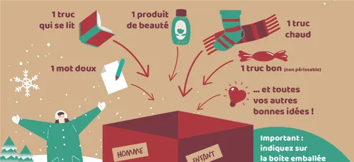 Opération Boîte de Noël pour un Noël solidaire !