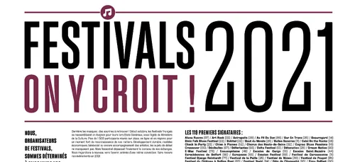 « On y croit ! », les festivals français résolument optimistes