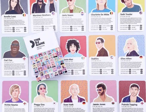 The DJ Game, le jeu de société dédié aux musiques électroniques