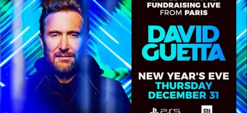David Guetta en live depuis Paris pour le nouvel an!