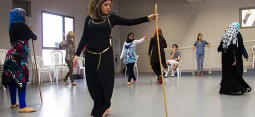 Des rÃ©fugiÃ©es syriennes jouent "Antigone" pour raconter leur...