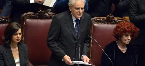 Le nouveau prÃ©sident italien Sergio Mattarella a prÃªtÃ© serment