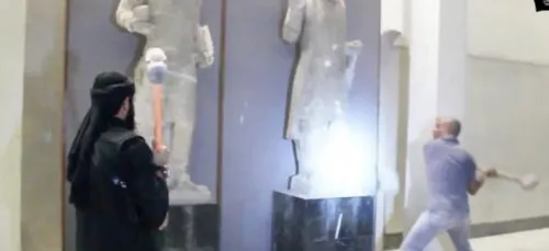 Hollande dÃ©nonce "la barbarie" des destructions d'oeuvres Ã ...