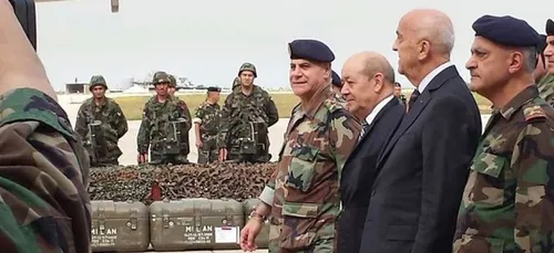 Le Liban reÃ§oit sa premiÃ¨re livraison d'armes franÃ§aises...