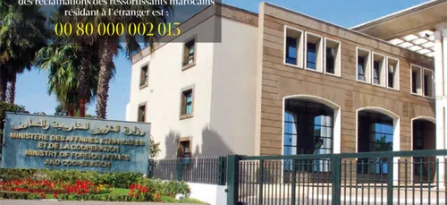 Maroc - Le ministÃ¨re des AE lance un numÃ©ro vert international...