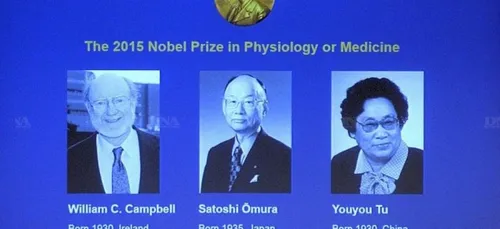  Le Nobel de mÃ©decine Ã  William Campbell, Satoshi Omura et Youyou Tu