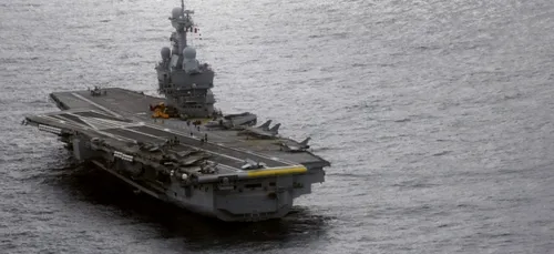 Le porte-avions Charles-de-Gaulle a appareillÃ© de Toulon pour...