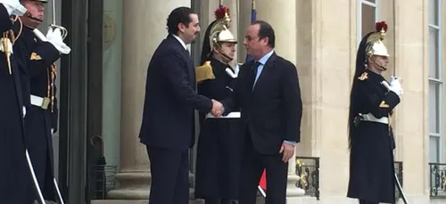 France-Liban : Le prÃ©sident HOLLANDE reÃ§oit l'ancien Premier...