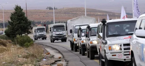 Syrie : la Croix-Rouge achemine de l'aide dans Madaya assiÃ©gÃ©e