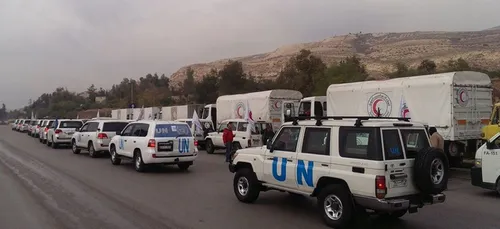 Nouveau convoi humanitaire en route pour Madaya, ville syrienne...