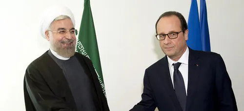 Le prÃ©sident iranien en France, pour parler diplomatie et gros...
