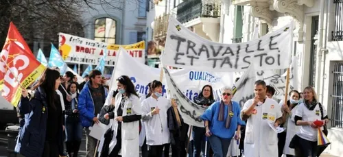 Les infirmiÃ¨res sont une nouvelle fois dans la rue